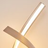 Lampada da Tavolo Medle LED Nichel opaco, 1-Luce