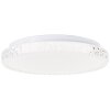 Brilliant Dasie Plafoniera LED Bianco, 1-Luce