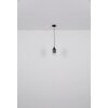 Globo BACKEY Lampadario a sospensione Nero, 1-Luce