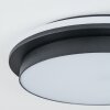 Caucete Plafoniera da esterno LED Nero, 1-Luce