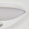 Carano Applique da esterno LED Bianco, 1-Luce, Sensori di movimento