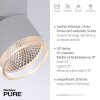 Paul Neuhaus PURE-NOLA Plafoniera LED Bianco, 4-Luci