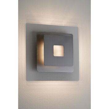 Fischer & Honsel Hennes Applique LED Nero, 1-Luce