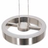 Steinhauer Piola Lampadario a sospensione LED Acciaio satinato, 2-Luci