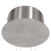 Steinhauer Piola Lampadario a sospensione LED Acciaio satinato, 2-Luci