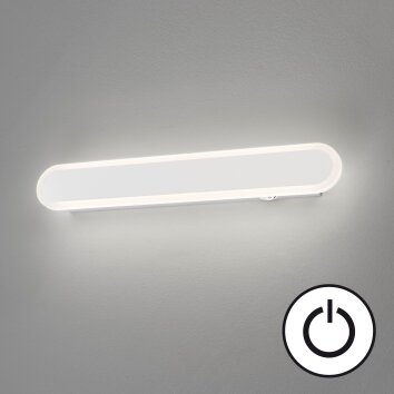 Fischer & Honsel Stretto Applique LED Bianco, 1-Luce