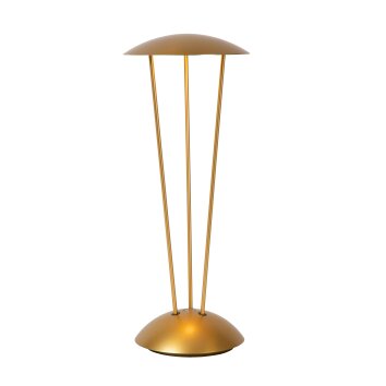 Lucide RENEE Lampada da tavolo LED Oro, Ottone, 1-Luce