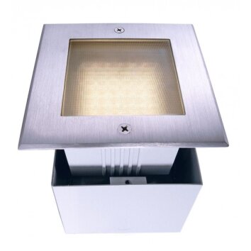 Deko Light Square 2 Faretto calpestabile LED Argento, 1-Luce