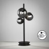 Fischer & Honsel Bala Lampada da tavolo LED Nero, 3-Luci