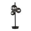 Fischer & Honsel Bala Lampada da tavolo LED Nero, 3-Luci