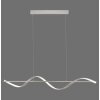 Paul Neuhaus QSWING Lampada a Sospensione LED Argento, 1-Luce, Telecomando