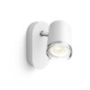 Philips Hue White Amb. Adore Applique LED Bianco, 1-Luce, Telecomando