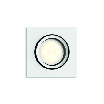 Philips Hue Ambiance White Milliskin Spot integrato, estensione Bianco, 1-Luce