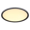 Globo BELISSA Plafoniera LED Nero, 1-Luce
