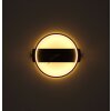 Globo UHR Applique LED Nero, 1-Luce