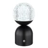 Globo JULSY Lampada da tavolo LED Nero, 1-Luce