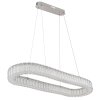 Globo MUCKY Lampadario a sospensione LED Cromo, 1-Luce, Telecomando