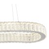 Globo MUCKY Lampadario a sospensione LED Cromo, 1-Luce, Telecomando