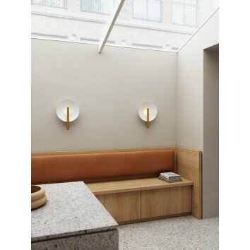 Design For The People by Nordlux FURIKO Applique Ottone, 1-Luce