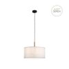 JUST LIGHT GERDA SOFIE Lampada a Sospensione Écru, Nero, 1-Luce