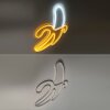 Leuchten-Direkt NEON-BANANE Lampada decorativa LED Giallo, Bianco, 1-Luce