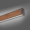 Paul Neuhaus PURE E-MOTION Lampada a Sospensione LED Aspetto del legno, Nero, 1-Luce, Telecomando