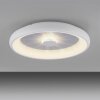 Leuchten-Direkt VERTIGO Plafoniera LED Bianco, 1-Luce, Telecomando