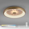 Leuchten-Direkt VERTIGO Plafoniera LED Oro, 1-Luce, Telecomando