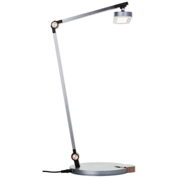 Brilliant Officehero Lampada da tavolo LED Grigio, 1-Luce