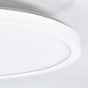 Pawcatuck Lampada da incasso LED Bianco, 1-Luce