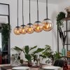 Gastor Lampadario a sospensione - Vetro Ambrato, 5-Luci