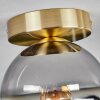 Koyoto Plafoniera - Vetro Ottone, 1-Luce