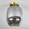 Apedo Plafoniera - Vetro Ottone, 1-Luce