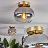 Apedo Plafoniera - Vetro Ottone, 1-Luce