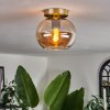 Apedo Plafoniera - Vetro Ottone, 1-Luce