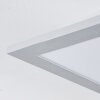 Farc Plafoniera LED Argento, 1-Luce