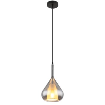 Globo GEEKY Lampadario a sospensione Nero, 1-Luce