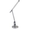 Globo SOLANA Lampada da tavolo LED Alluminio satinato, Bianco, 1-Luce