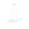 Trio FLY Lampada a Sospensione LED Bianco, 1-Luce