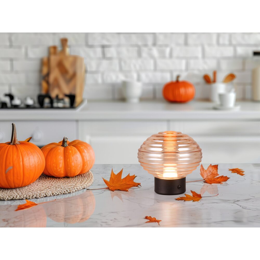 Reality EARL Lampada da tavolo LED Nero, 1-Luce main product photo