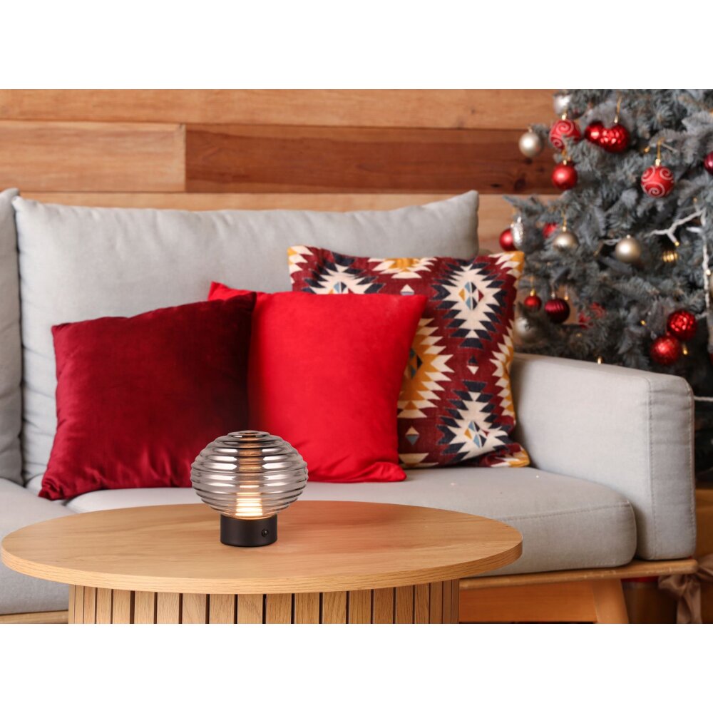 Reality EARL Lampada da tavolo LED Nero, 1-Luce main product photo