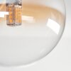 Chehalis Plafoniera - Vetro 10 cm, 12 cm, 15 cm Ambrato, Chiaro, 10-Luci