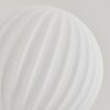 Bernado Lampada da terra - Vetro 12 cm Bianco, 3-Luci