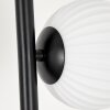 Remaisnil Lampada da terra - Vetro 12 cm Bianco, 5-Luci