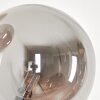 Bernado Lampada da terra - Vetro 15 cm Grigio fumo, 3-Luci