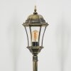 Etoe Lampioncino Segnapasso Marrone, Oro, Nero, 1-Luce