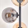 Gastor Lampada da terra - Vetro 15 cm Ambrato, Grigio fumo, 4-Luci