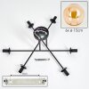 Gastor Plafoniera - Vetro 15 cm Ambrato, 6-Luci Gastor Plafoniera - Vetro 15 cm Ambrato, 6-Luci