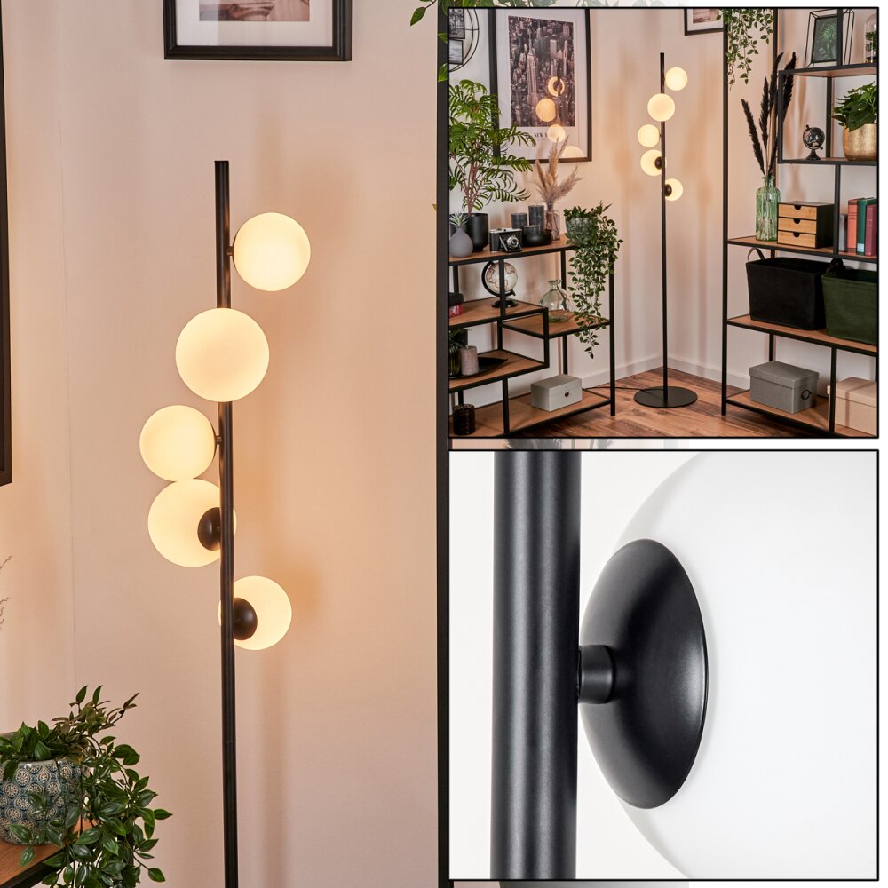 Remaisnil Lampada da terra - Vetro 10 cm, 12 cm Bianco, 5-Luci main product photo