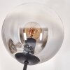 Gastor Lampada da terra - Vetro 15 cm Chiaro, Grigio fumo, 6-Luci